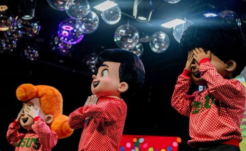 3 Palavrinhas apresenta novo musical de Natal no Teatro Bradesco, em São Paulo